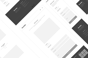 Axure Responsive Corporate Template3