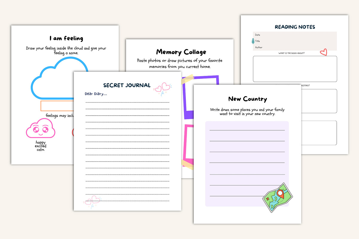 2026 12-Month Kids Activity Organize, a Stationery Template by Designmela01 (Photo 8 of 10)