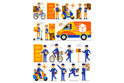 Worker Big Bundle Vector Ilustration, an Object Graphic by MEDZ (Thumbnail 2 of 10)