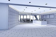 Full Office Interior 26, an Architecture 3D Model by Giimann (Thumbnail 10 of 23)
