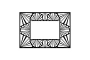 Art Deco Geometric Frame Bundle, an Illustration by jahid234 (Thumbnail 16 of 31)