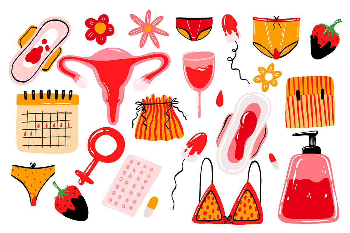 Menstrual Health & Feminine Care, a Healthcare Illustration by the_myro (Photo 1 of 5)