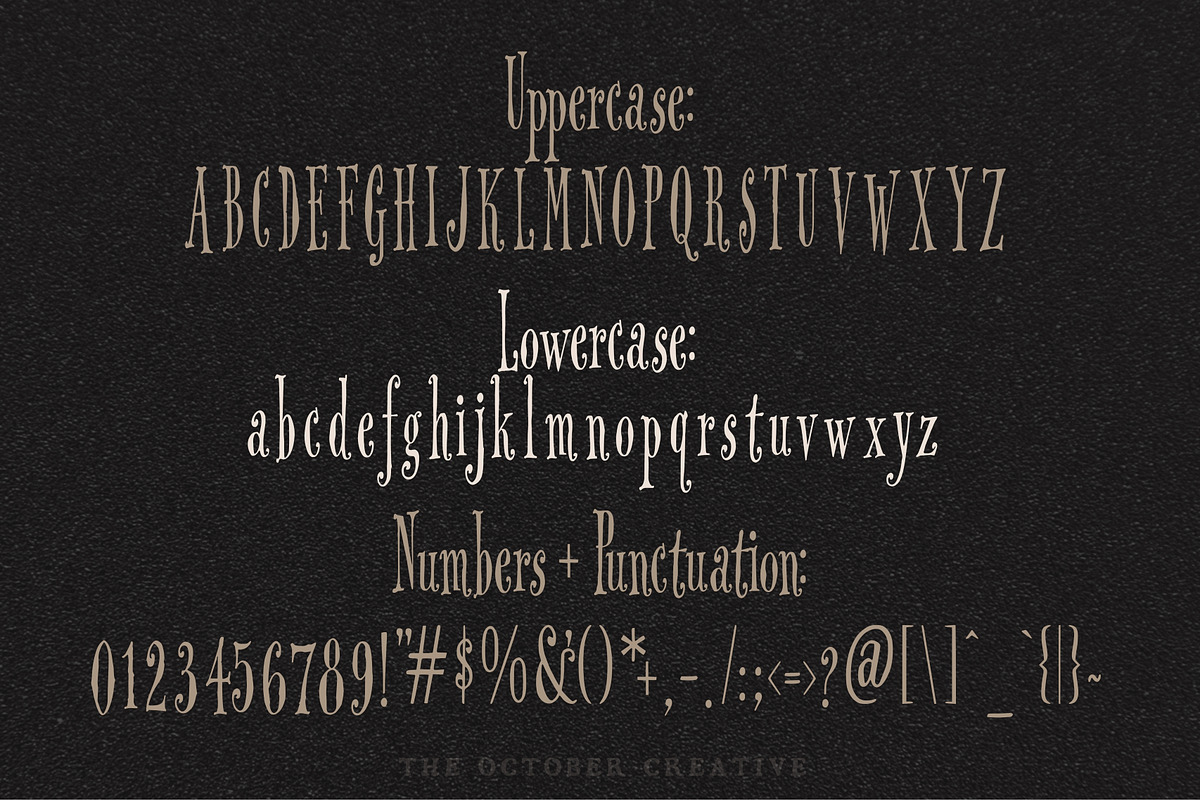 Lights Out Lovely Tall Display Font, a Handwritten Font by The October Creative (Photo 2 of 8)