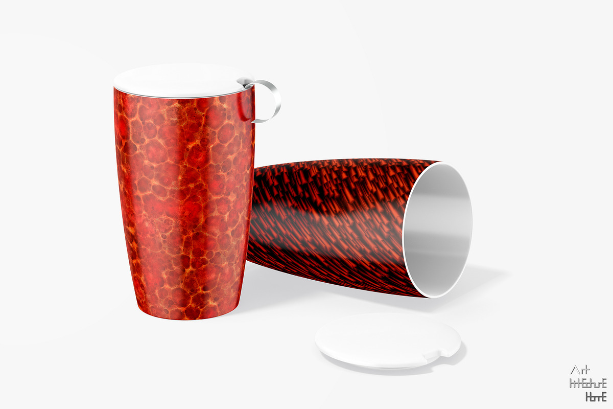 Seamless Red Crystal Textures Fire, a Texture Graphic by Arthitecture Home (Photo 6 of 11)