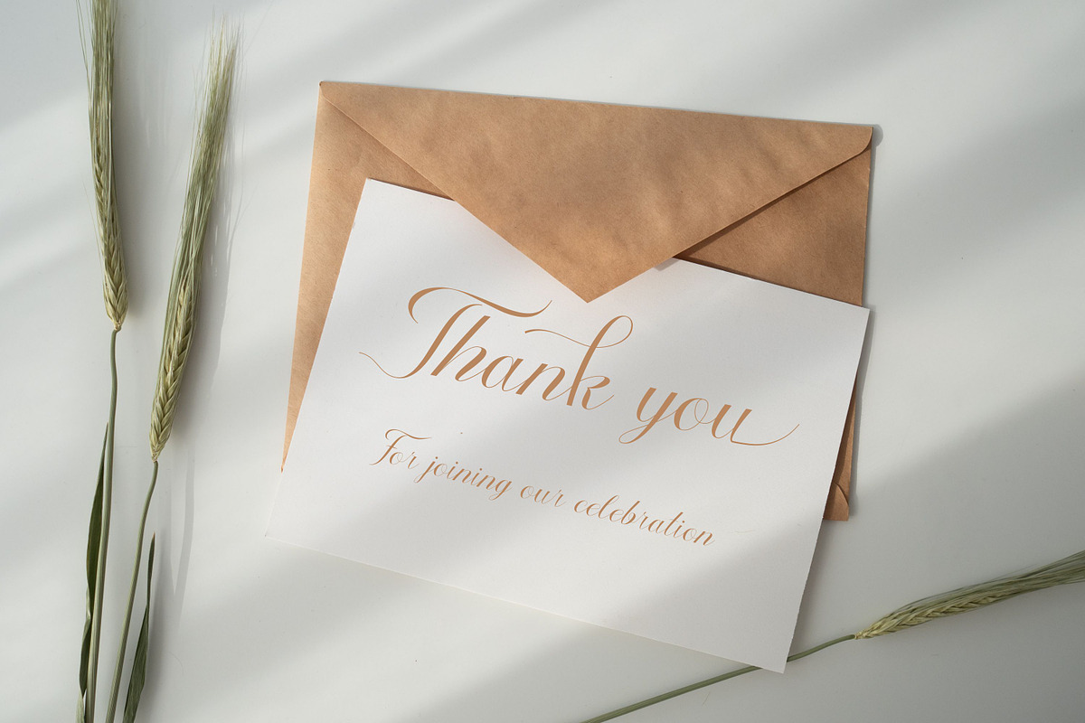 Autumn, a Script Font by Funtype (Photo 3 of 9)