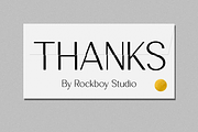 Sunwaves - Advertisement Font, a Sans Serif Font by RockboyStd (Thumbnail 12 of 12)
