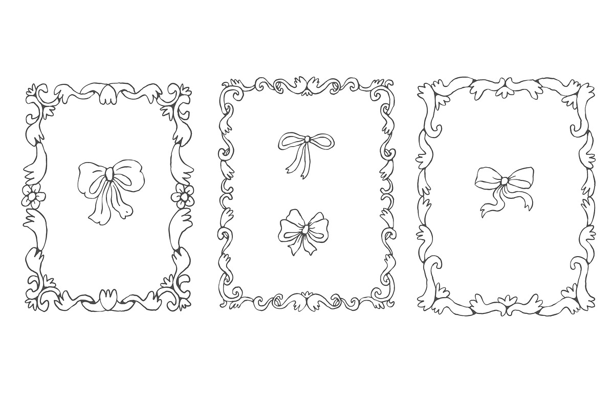 Vintage Frames, a Graphic by Anastasiya Klempach (Photo 2 of 7)