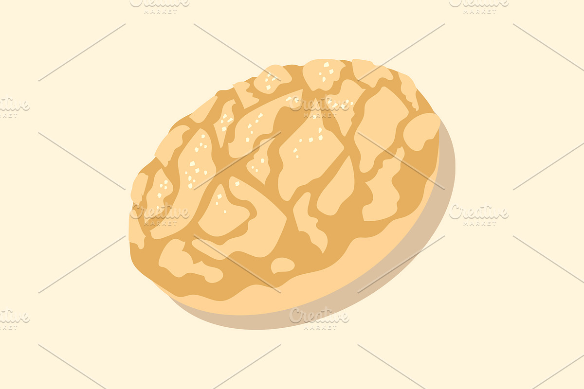 Korean Bread Illustration, a Food Illustration by GennyOnThePaper (Photo 2 of 3)