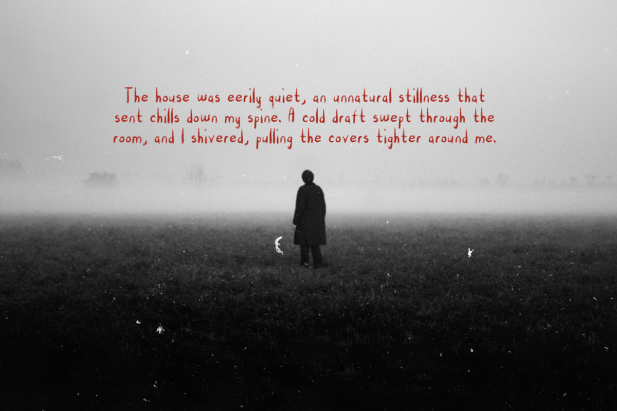 Muffled Crayon Handwritten Font, a Handwritten Font by Perplexitics (Photo 5 of 8)