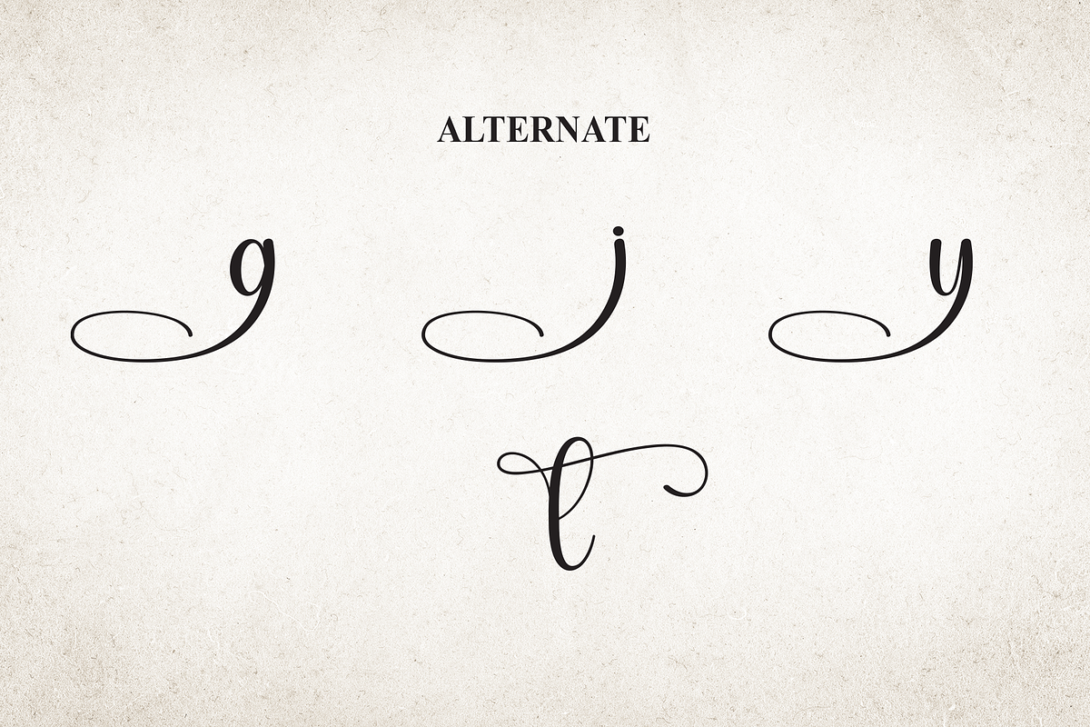 Vintage Original | Script Font, a Handwritten Font by Scratchones (Photo 8 of 9)
