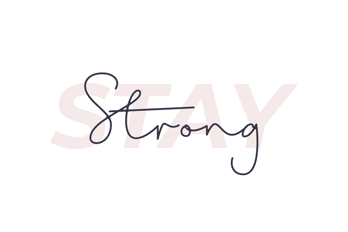 Shopping Font preview 3