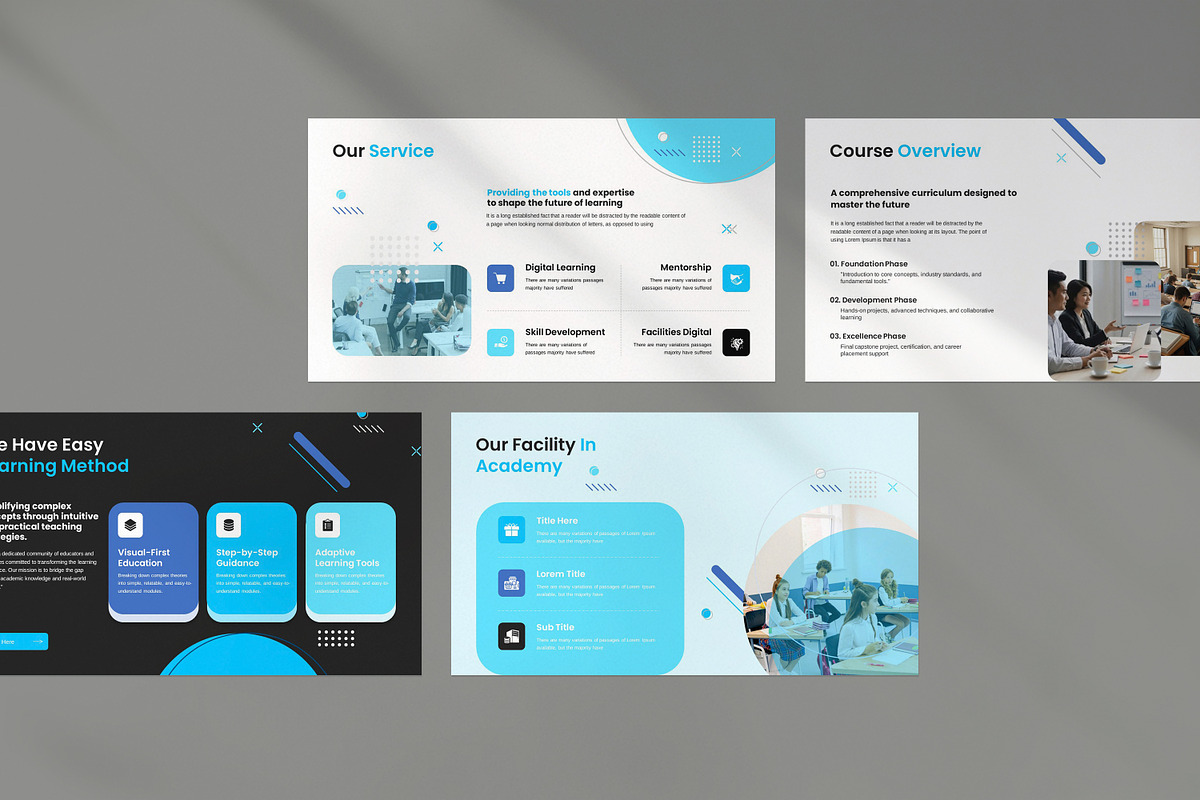 Educated Presentation Template, a Presentation Template by Slide_Genius1 (Photo 3 of 8)