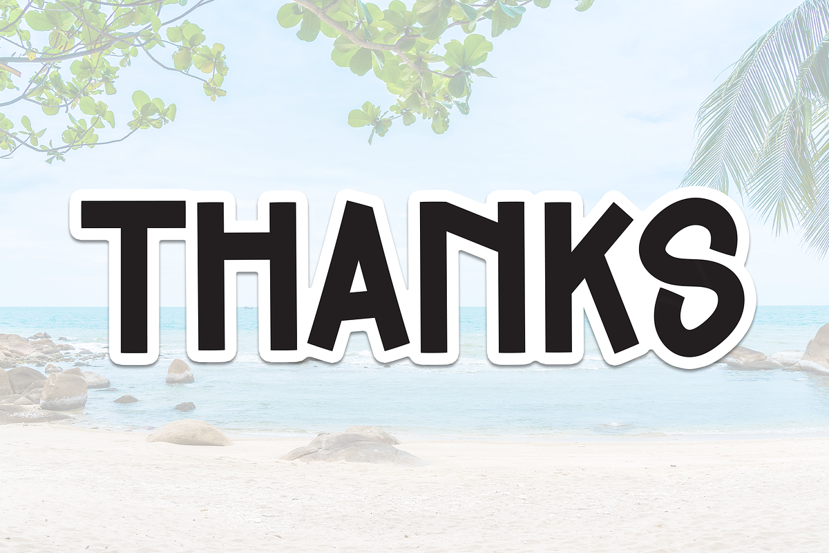 Beach | Script Font, a Script Font by Scratchones (Photo 8 of 8)