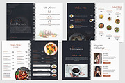 Elegant Modern Menu Book Template, a Magazine Template by TMint Play (Thumbnail 2 of 10)