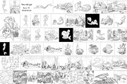 Ocean Paradise - vector mermaids, an Animal Illustration by Ekaterina Glazkova (Thumbnail 5 of 5)