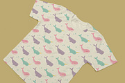 Whale Seamless Pattern, a Pattern Graphic by Digital Studio (Thumbnail 5 of 7)
