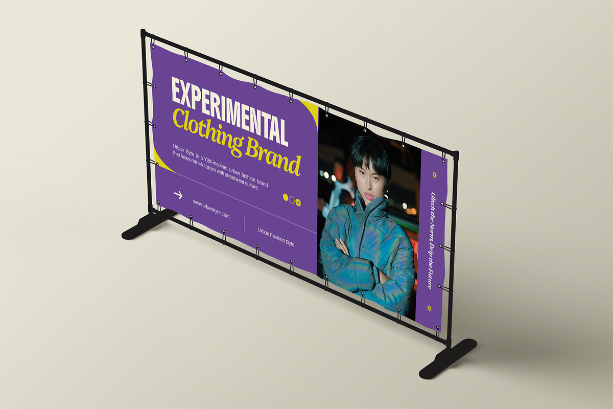 Urban Byte - Banner Landscape, a Print Template by StreaksideStd (Photo 2 of 3)