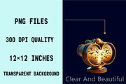 Navy Summer Outdoor Sublimation Clip, an Illustration by SVGArt (Thumbnail 4 of 8)
