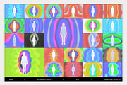 Aural Backgrounds 4000px, a Texture Graphic by angelainthefields (Thumbnail 5 of 9)