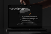 Monochrome — Studio Template, a Landing Page Template by Pixsellz (Thumbnail 1 of 4)