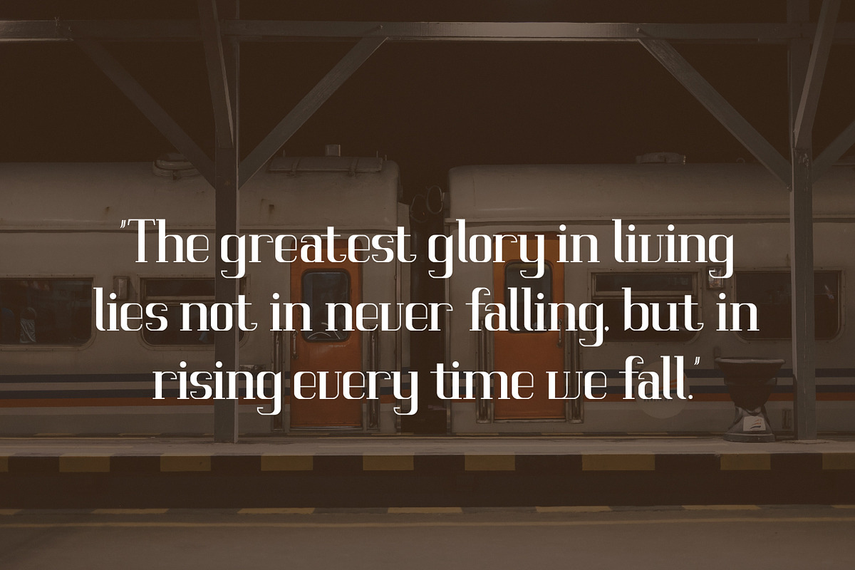 Gramorfine, a Serif Font by Rishsketch (Photo 6 of 12)