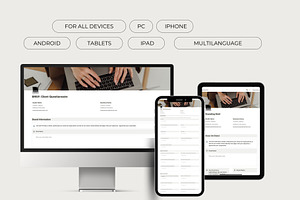 Notion Client Questionnaire - Brief