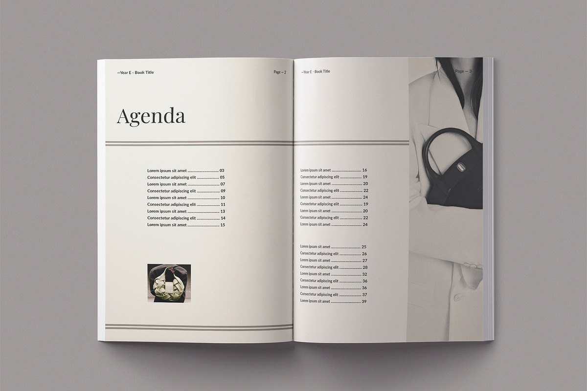 Digital E-Book Design Template, a Magazine Template by TemplateFolio-Shop (Photo 4 of 28)