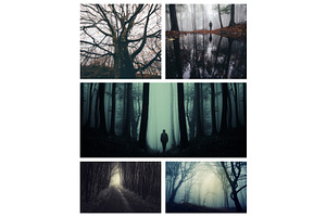 Haunted Halloween Forest Pack 1