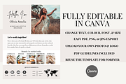 1 Page Media Kit Canva Template, a Social Media Template by Daily Creative (Thumbnail 2 of 5)