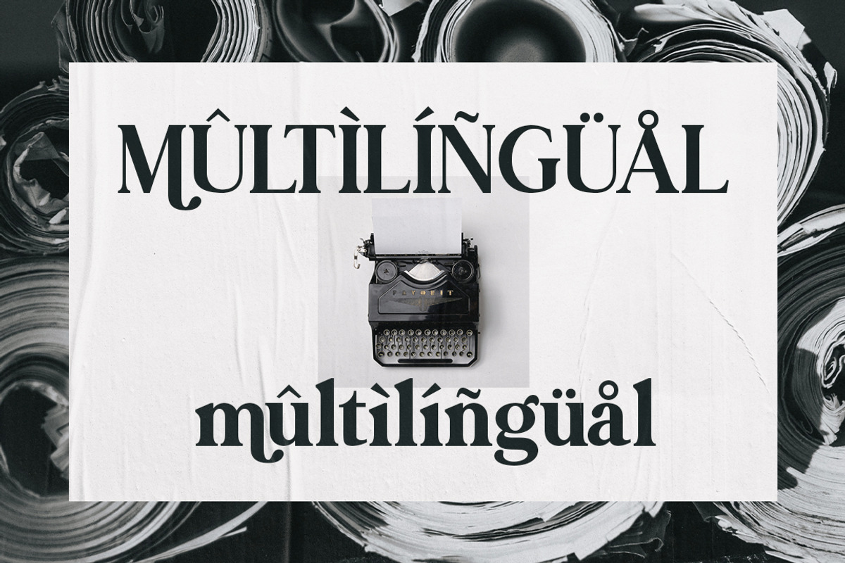 Rachel Brown, a Serif Font by Fargun Studio (Photo 6 of 17)