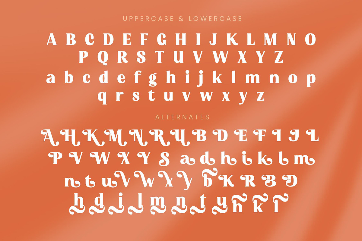 Devika Sunset Luxury Serif Font, a Serif Font by timelesstype.co (Photo 11 of 20)