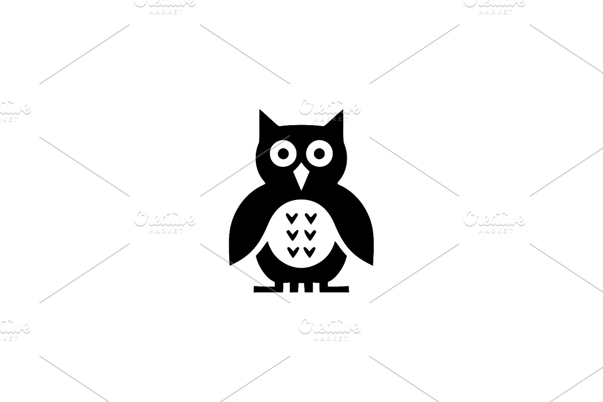 Owl Clipart Animal, an Animal Illustration by Vectorium Studio (Photo 1 of 4)