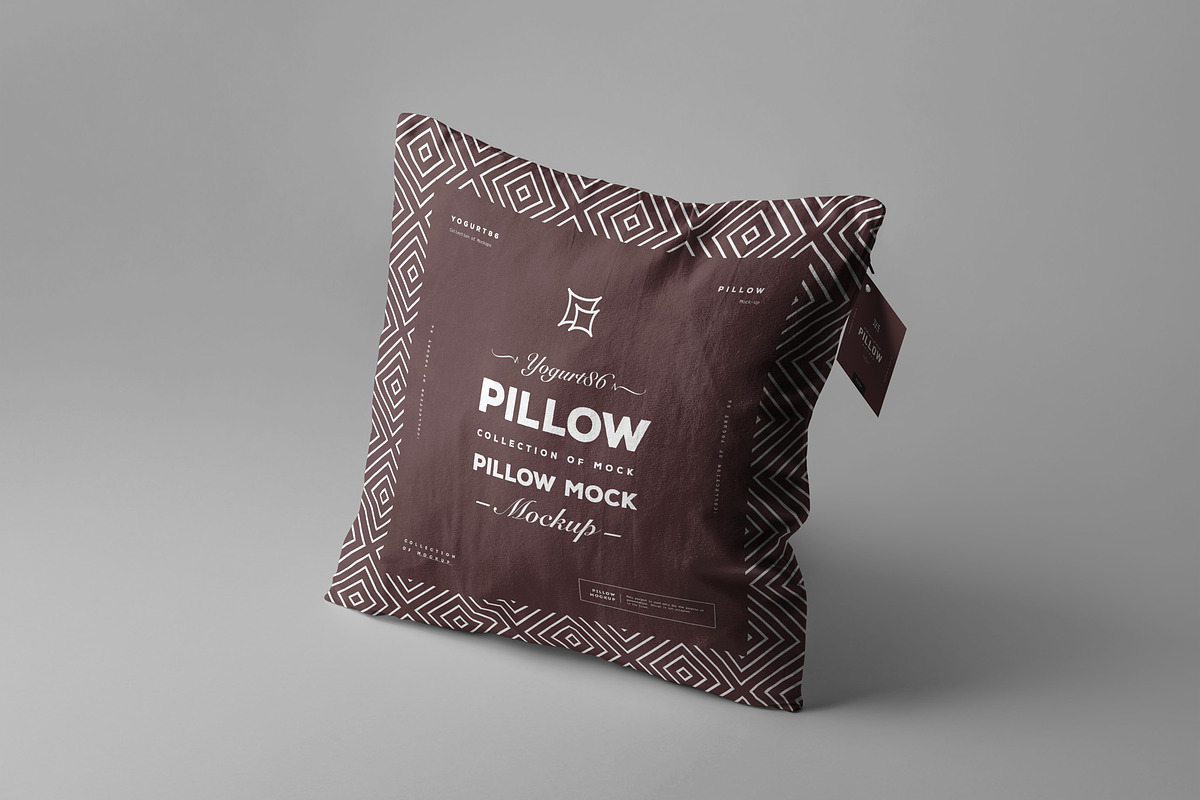 Pillow Mock-up, a Household Mockup by Yogurt86 (Photo 4 of 27)