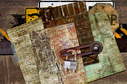 Distressed Grunge Backgrounds, a Background Graphic by Posh Papers & Patterns (Thumbnail 4 of 5)