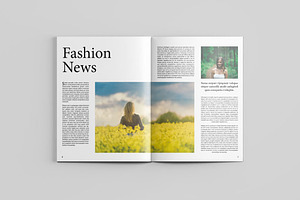 Fashion Magazine Template-V434