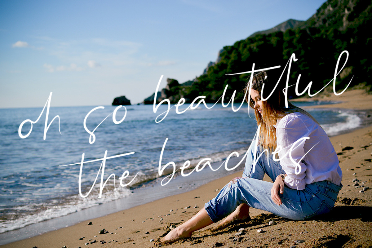 Bernandes Script, a Handwritten Font by Strong.co (Photo 8 of 8)