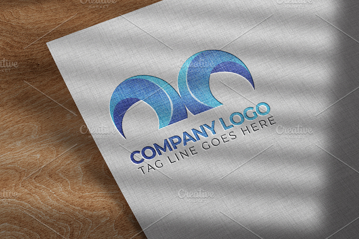 Bluish Brand Identity Logo Template, a Branding & Logo Template by arslantanoli (Photo 3 of 3)