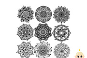 Mandala Brushes for Procreate, a Brush Add-On by Natalya_Mona_Art (Thumbnail 4 of 5)