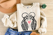 Skeleton Lovers PNG, Valentine, an Illustration by SharpMarketplace (Thumbnail 8 of 9)
