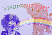 Risoprint Halftone Grain effect, a Texture Graphic by Alexiva (Thumbnail 3 of 6)