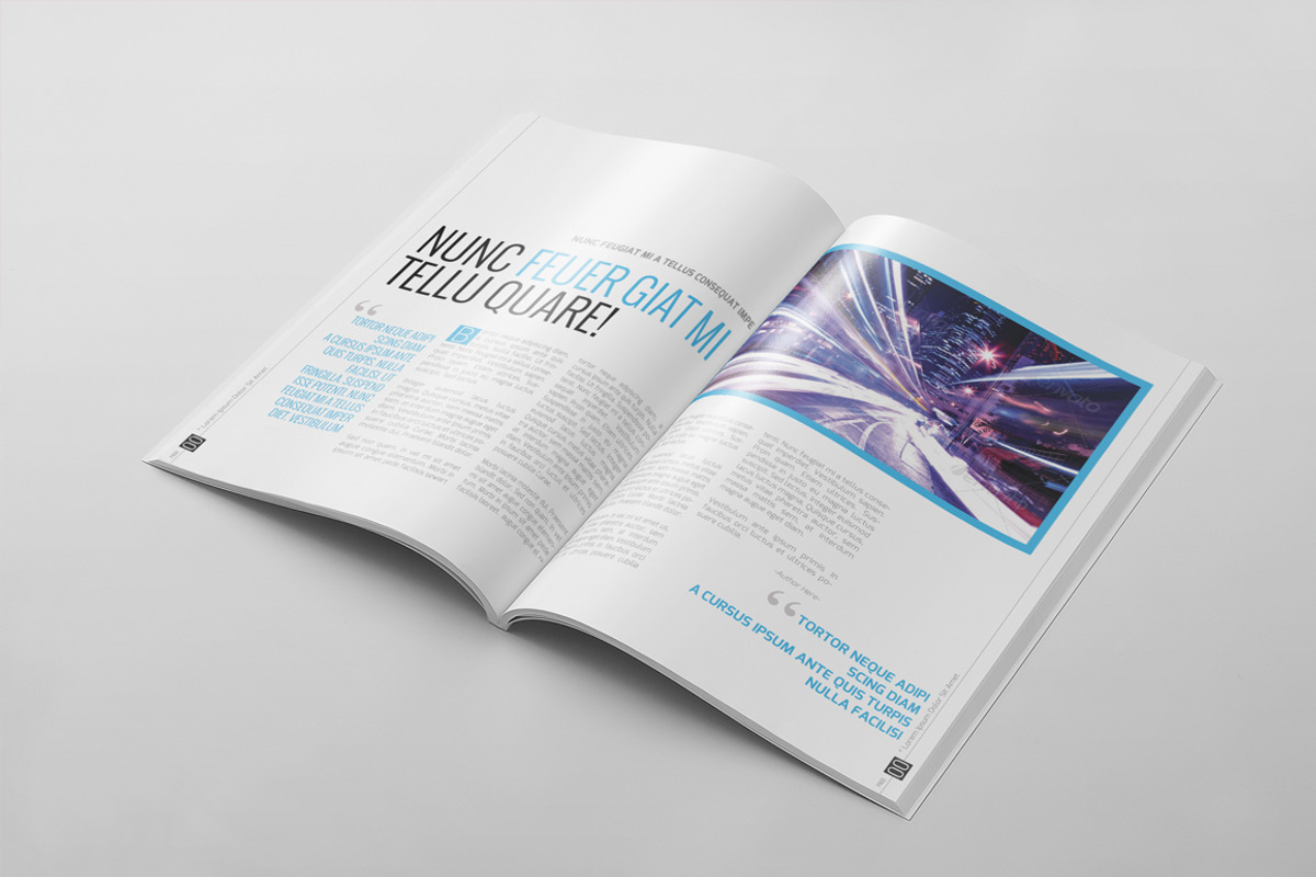 Magazine Template 24, a Magazine Template by pmvch (Photo 5 of 10)