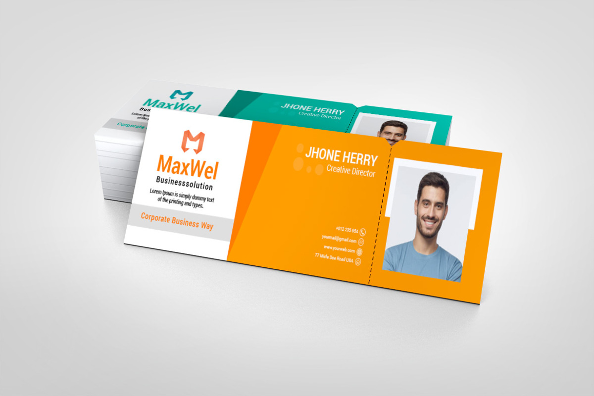 Professional Email Signature, a Card Template by BrandlyTemplate (Photo 2 of 3)