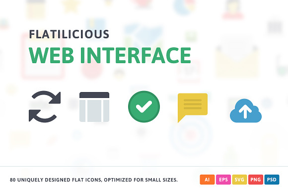 Web Interface Flat Icons