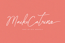 Maike Catrina Handwritten Script