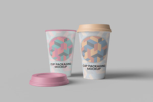 Cup Packaging Mockup