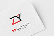Initial Letter ZY Logo Template, a Branding & Logo Template by mesuka (Thumbnail 1 of 2)
