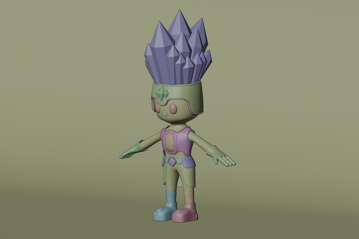Fantasy Game 3D Character Pack, a Characters & Person 3D Model by Dudukbersama (Photo 4 of 7)