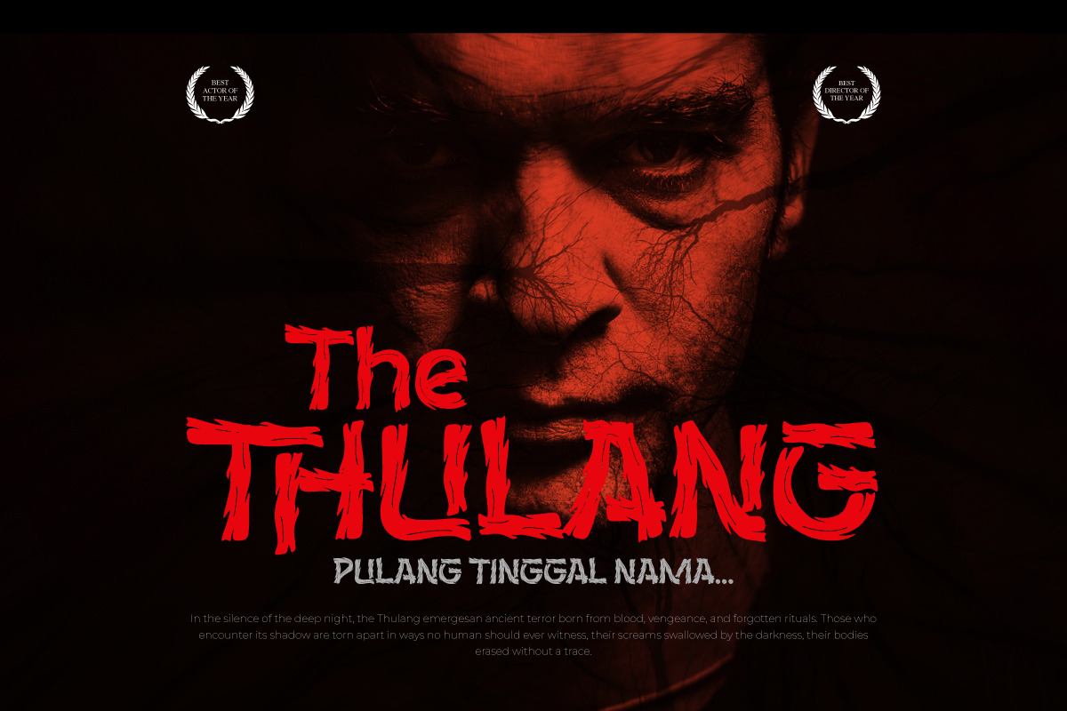 Kellas Berat - Scary Display Font, a Handwritten Font by twinstd (Photo 8 of 10)