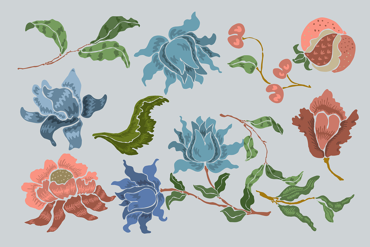 134 Art Nouveau Floral PNG SVG, a Decorative Illustration by Anada Arty (Photo 4 of 11)