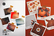 5 Instant Photos With Tape Mockup, a Product Mockup by Custom Scene (Thumbnail 2 of 8)